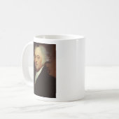 "John Adams Liberty Quote Keramik Tasse (Vorderseite Links)