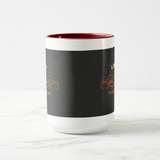 John Adams Liberty Zitat Tasse (Zentrum)