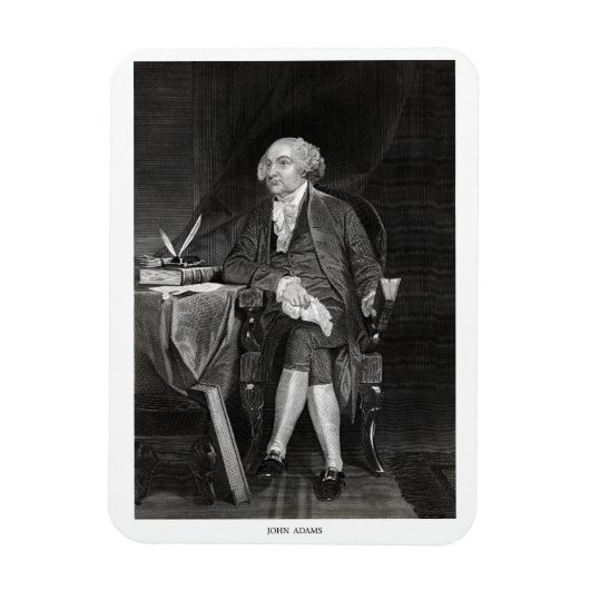 John Adams Magnet (Vertikal)