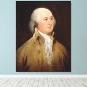 JOHN ADAMS Portrait von John Trumbull Print Leinwanddruck (Insitu (Holzboden))