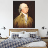 JOHN ADAMS Portrait von John Trumbull Print Leinwanddruck (Insitu (Schlafzimmer))