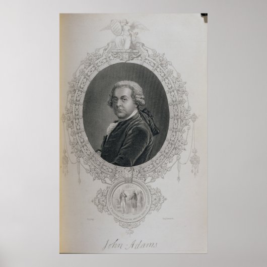John Adams Poster (Vorne)