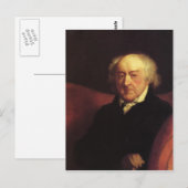 John Adams Postkarte (Vorne/Hinten)