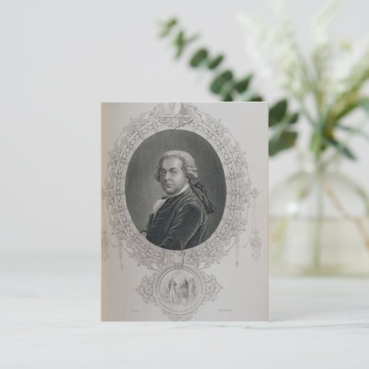 John Adams Postkarte (Stehend Vorderseite)
