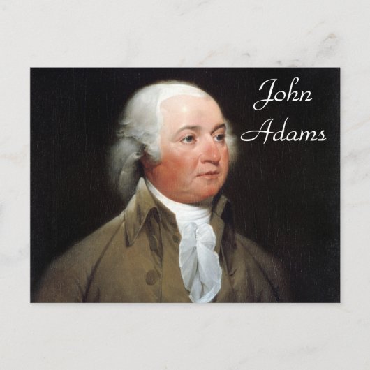 John Adams Postkarte (Vorderseite)
