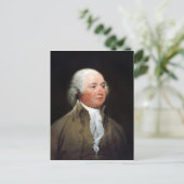 John Adams Postkarte (Stehend Vorderseite)