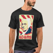 John Adams Retro Propaganda T-Shirt (Vorderseite)