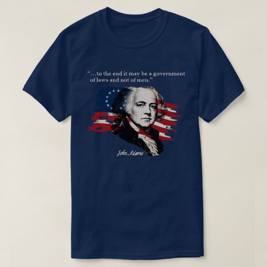 John Adams T-Shirt (Design vorne)