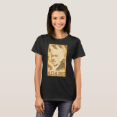 John Adams Torn Poster T-Shirt (Vorne ganz)