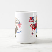 John Adams und Thomas Jefferson Kaffeetasse (Mittel)