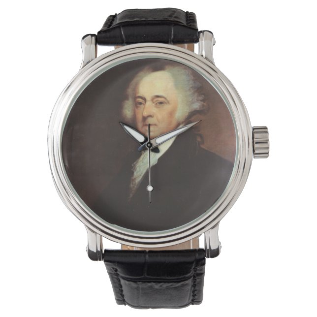 John Adams von Asher B Armbanduhr (Vorderseite)