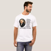 John Adams-Wissenschaft der Regierungs-Aufgabe zum T-Shirt (Vorne ganz)