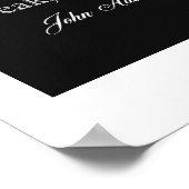 John Adams Zitat - Wissen Poster (Ecke)