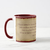 John- Adamskaffee-Tasse Tasse (Links)