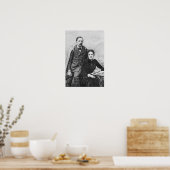 John Addington Symonds und seine Tochter, 1891 Poster (Küche)