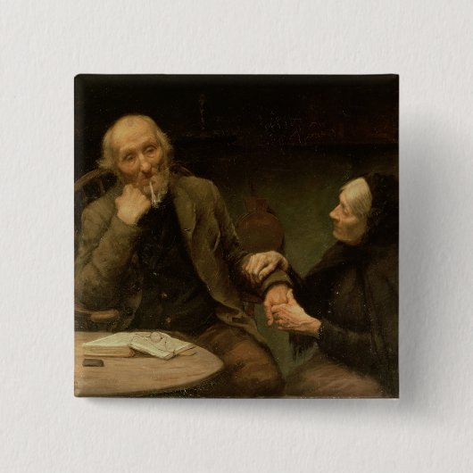 John Anderson, mein Jo, 1894 (Öl auf Leinwand) Button (Vorderseite)