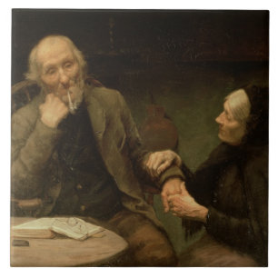 John Anderson, mein Jo, 1894 (Öl auf Leinwand) Fliese