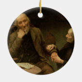 John Anderson, mein Jo, 1894 (Öl auf Leinwand) Keramik Ornament (Hinten)