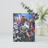 John Anster Fitzgerald: Das Fledgling Postkarte (Stehend Vorderseite)