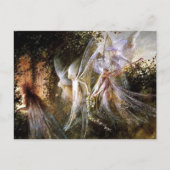 John Anster Fitzgerald Fairies und Gothic Arch Postkarte (Vorderseite)