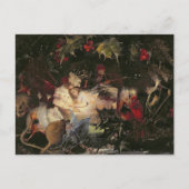 John Anster Fitzgerald The Fairy Bower Postkarte (Vorderseite)