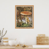 John Anster Fitzgerald The Intruders Poster (Küche)