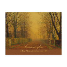 John Atkinson Grimshaw Abend Glow CC0869