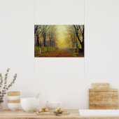 John Atkinson Grimshaw Abend Glow Poster (Küche)