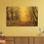 John Atkinson Grimshaw - Abendglühen Leinwanddruck (Insitu (Wohnzimmer))