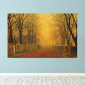 John Atkinson Grimshaw - Abendglühen Leinwanddruck (Insitu (Holzboden))