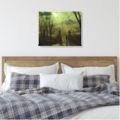 John Atkinson Grimshaw - Am Park Gate Leinwanddruck (Insitu (Schlafzimmer))