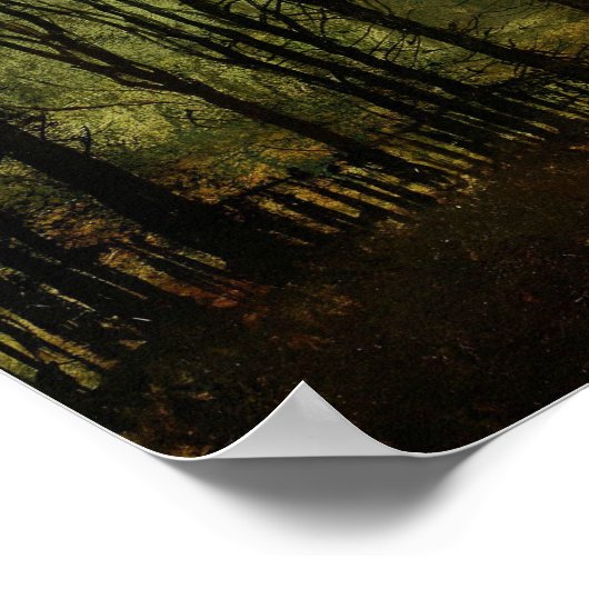 John Atkinson Grimshaw - Am Park Gate Poster (Ecke)