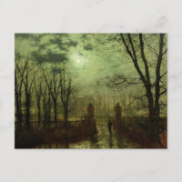 John Atkinson Grimshaw - Am Park Gate