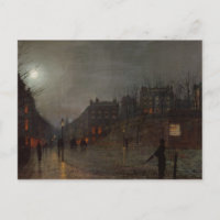John Atkinson Grimshaw | Auf Zuhause in Dusk, 1882
