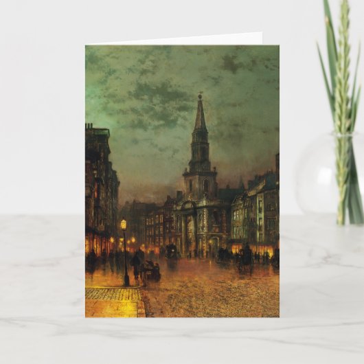 John Atkinson Grimshaw- Blackman Street, London Karte (Vorderseite)