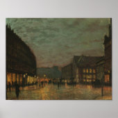 John Atkinson Grimshaw - Boar Lane, Leeds Poster (Vorne)