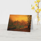 John Atkinson Grimshaw | das Spuk Haus Karte (Gelbe Blume)