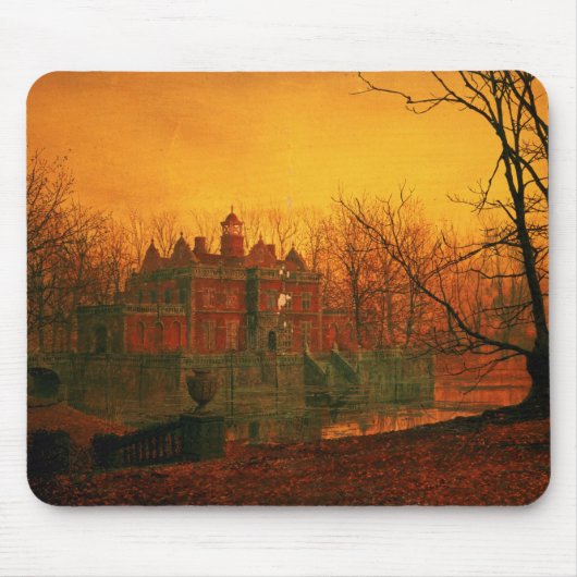 John Atkinson Grimshaw | das Spuk Haus Mousepad (Vorne)