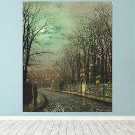 John Atkinson Grimshaw - Das Treffen Leinwanddruck