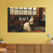 John Atkinson Grimshaw - Das Wiegenlied  Leinwanddruck (Insitu (Wohnzimmer))