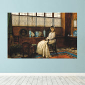 John Atkinson Grimshaw - Das Wiegenlied  Leinwanddruck (Insitu (Holzboden))