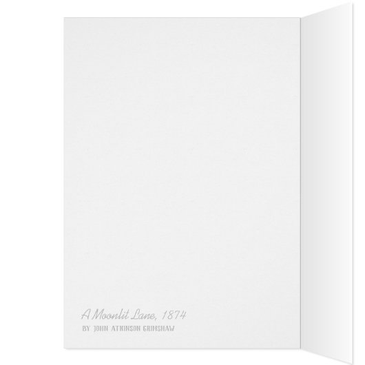 John Atkinson Grimshaw Eine mondbeleuchtete Fahrsp (Innen (Links))