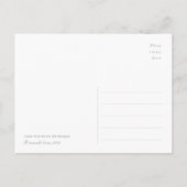 John Atkinson Grimshaw Eine mondbeleuchtete Spur 1 Postkarte (Rückseite)