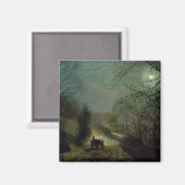 John Atkinson Grimshaw | Forstal Magnet (Vorderseite/Rückseite)