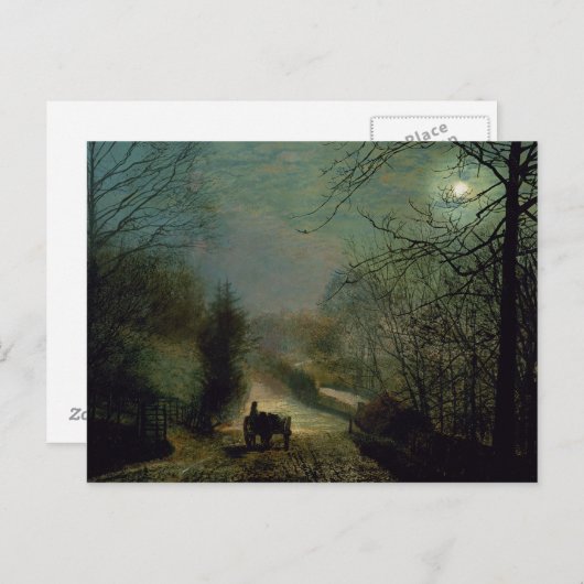 John Atkinson Grimshaw | Forstal Postkarte (Vorne/Hinten)