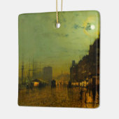 John Atkinson Grimshaw Glasgow Docks Keramikornament (Links)