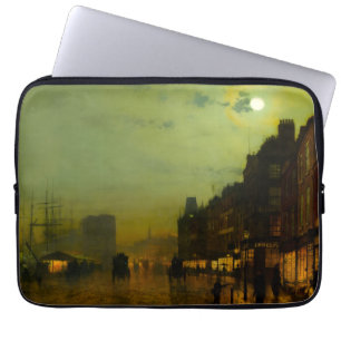 John Atkinson Grimshaw Glasgow Docks Laptopschutzhülle