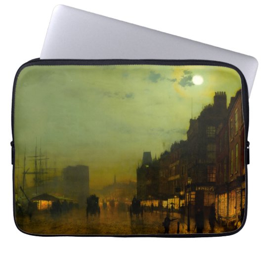 John Atkinson Grimshaw Glasgow Docks Laptopschutzhülle (Vorderseite)
