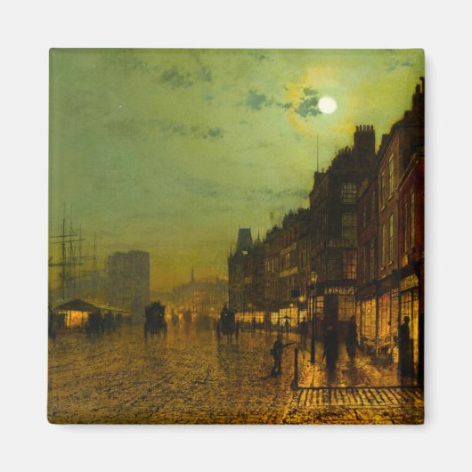 John Atkinson Grimshaw Glasgow Docks Magnet (Vorne)