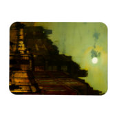 John Atkinson Grimshaw Glasgow Docks Magnet (Horizontal)